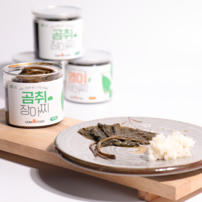 농업회사법인 곰푸드주식회사,곰푸드 장아찌 2종(명이장아찌,곰취장아찌) 500g